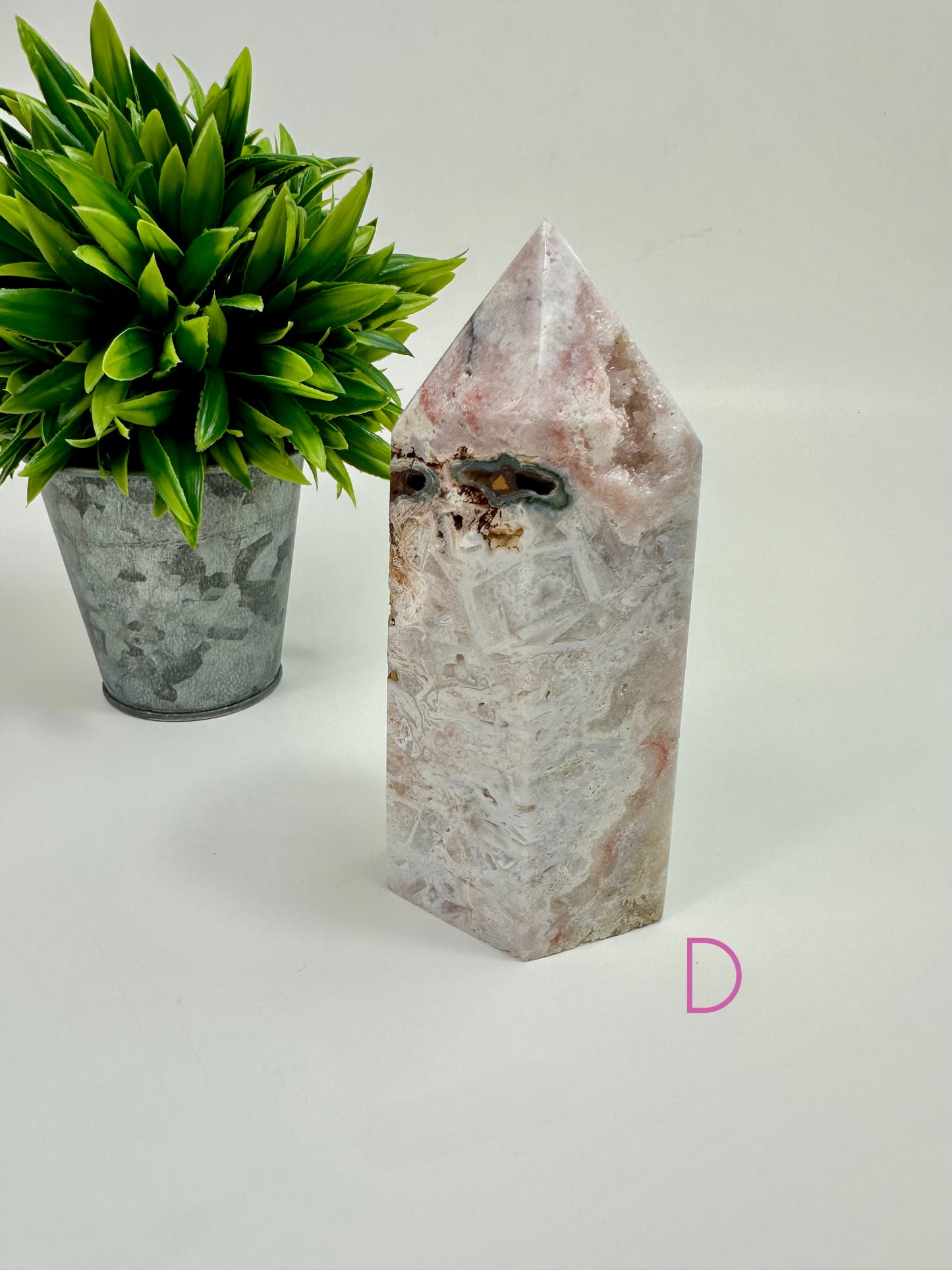 Pink Amethyst Tower - D