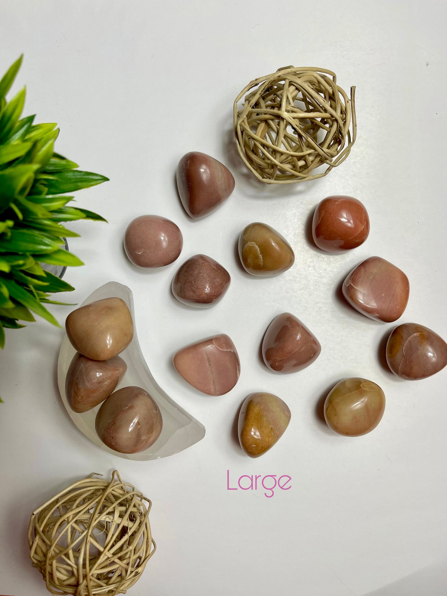 Large Pink Aventurine Tumbles