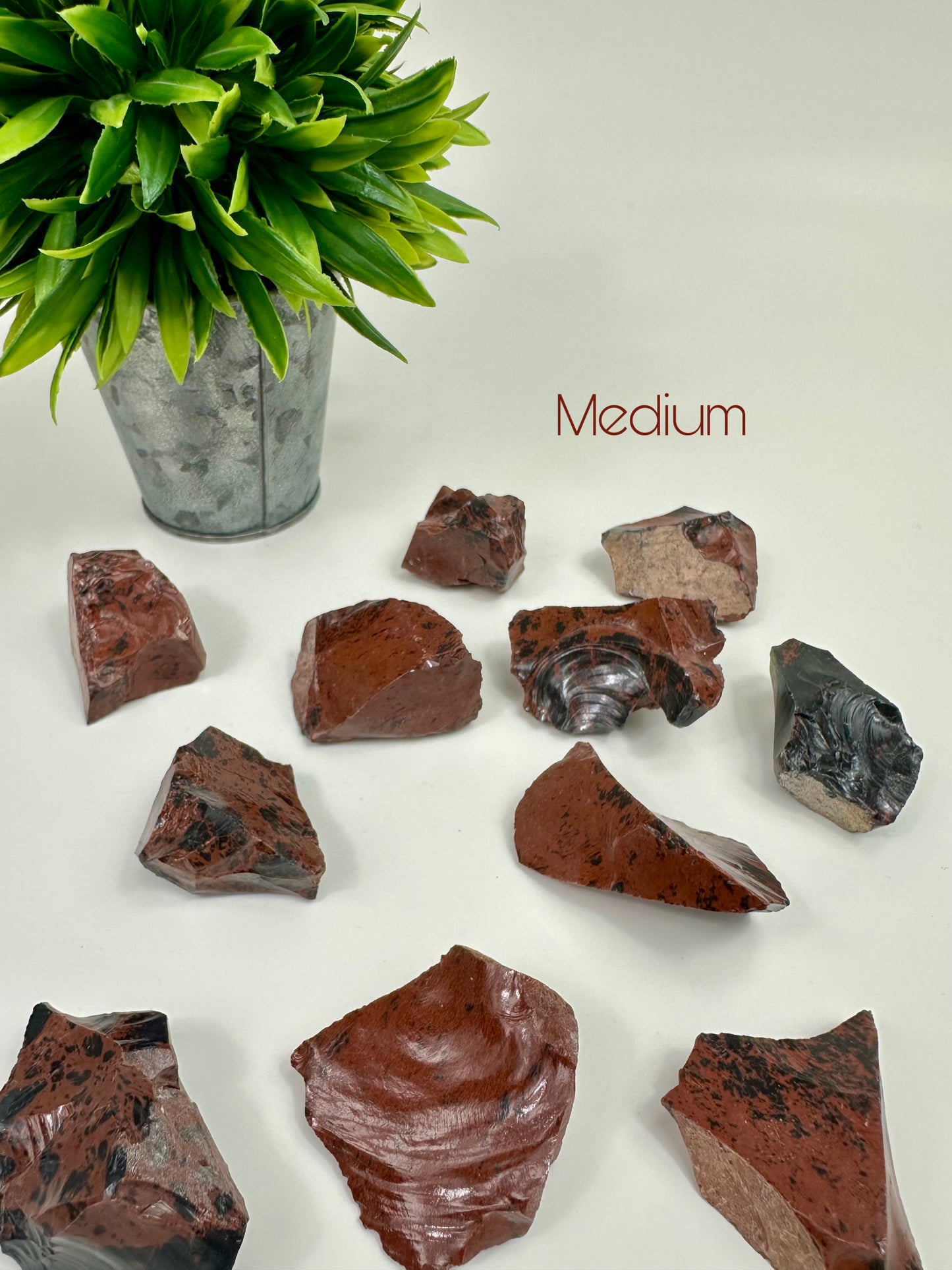 Mahogany Obsidian Raw Pieces - Medium