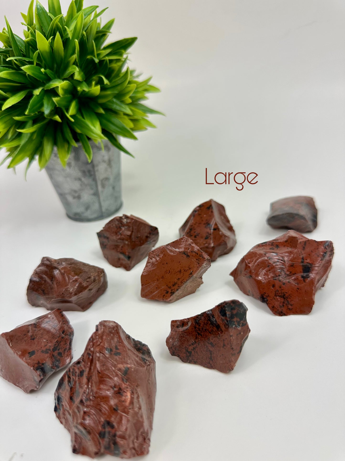 Mahogany Obsidian Raw Pieces - Large