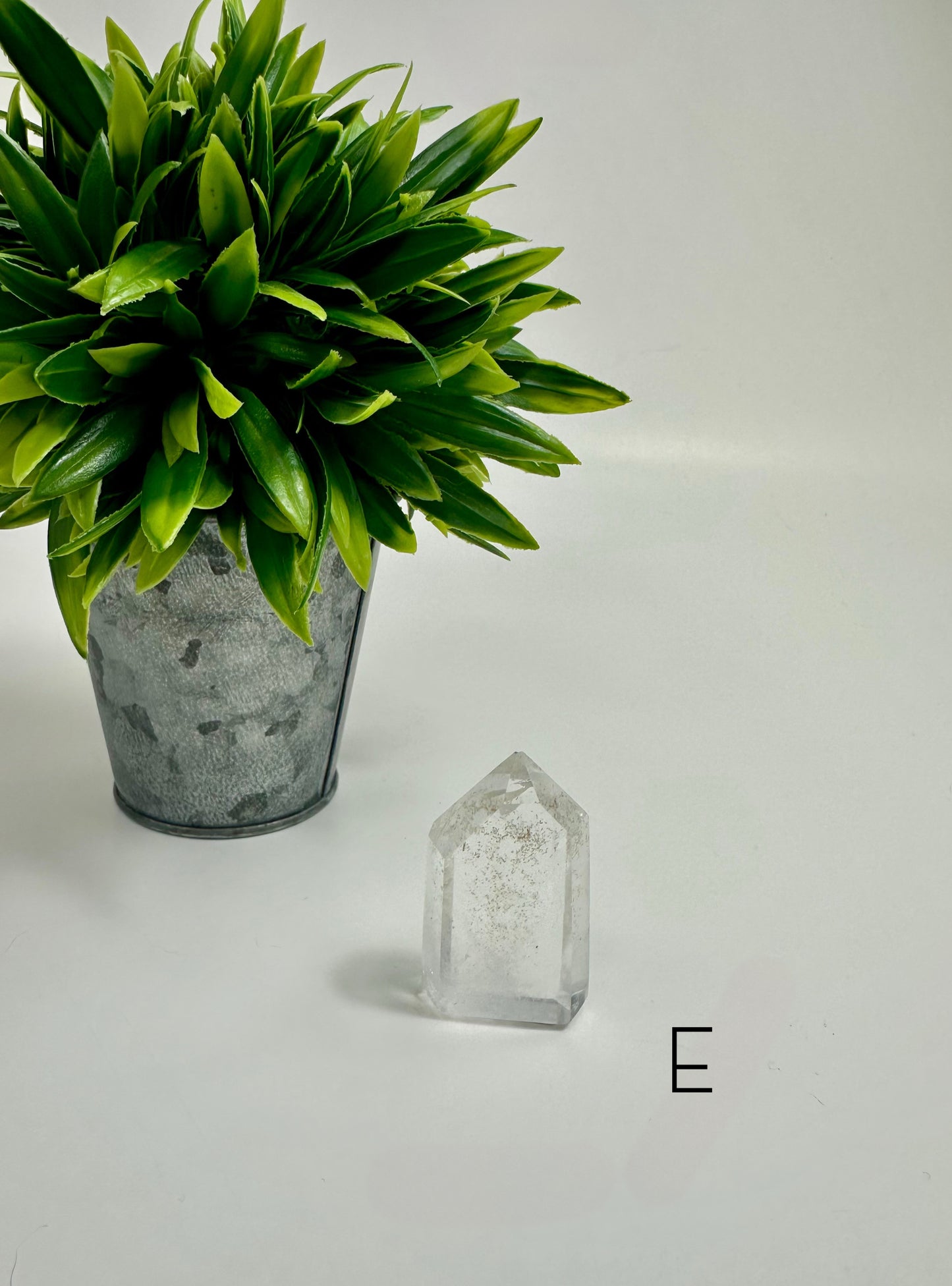 Clear Quartz Tower - E