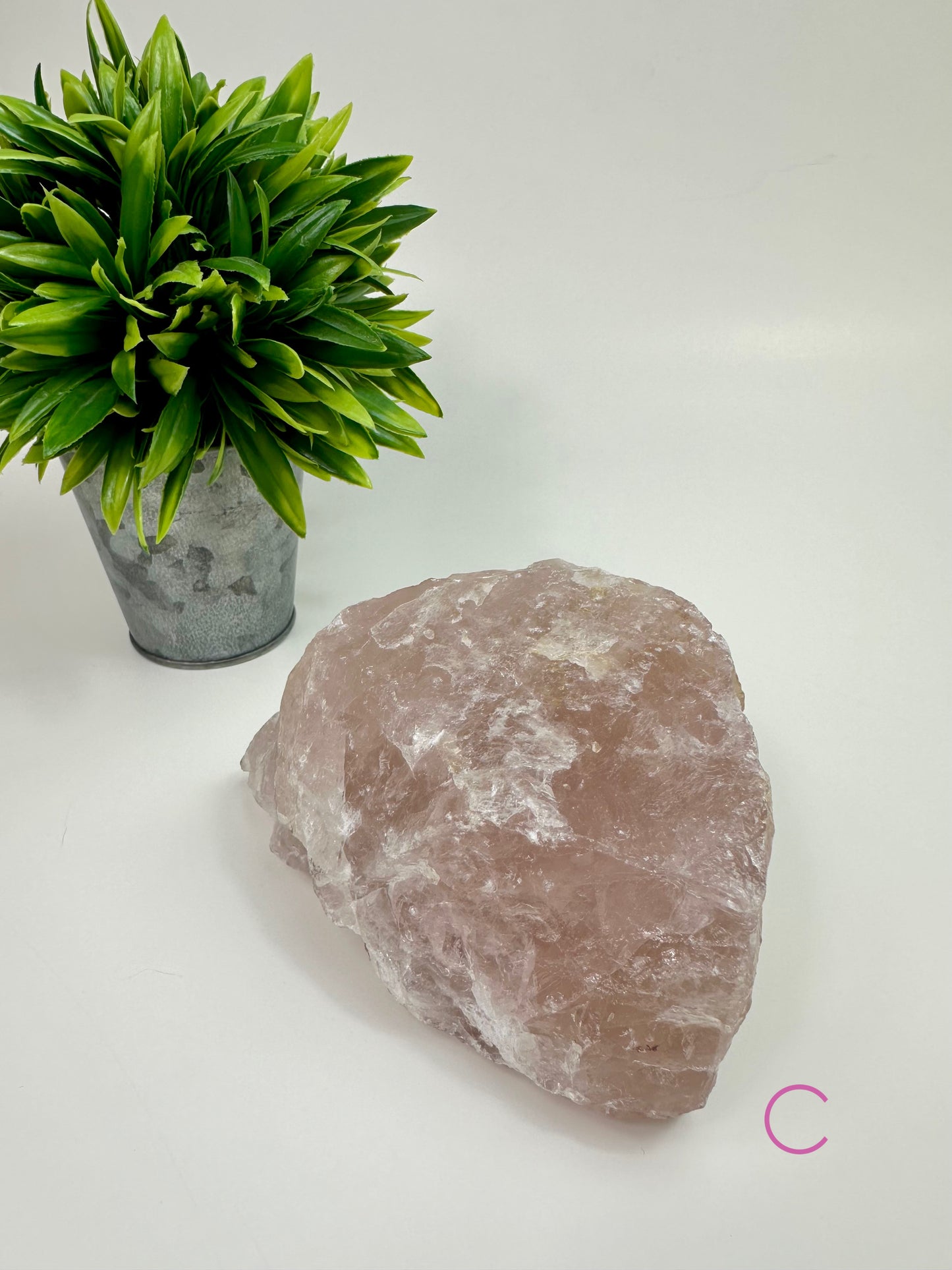 Rose Quartz Raw Specimen C