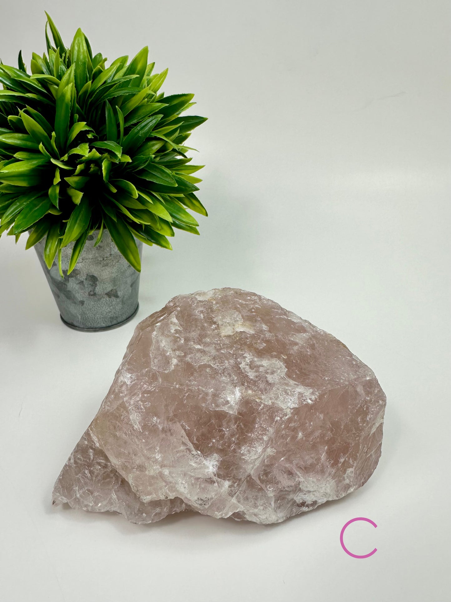 Rose Quartz Raw Specimen C