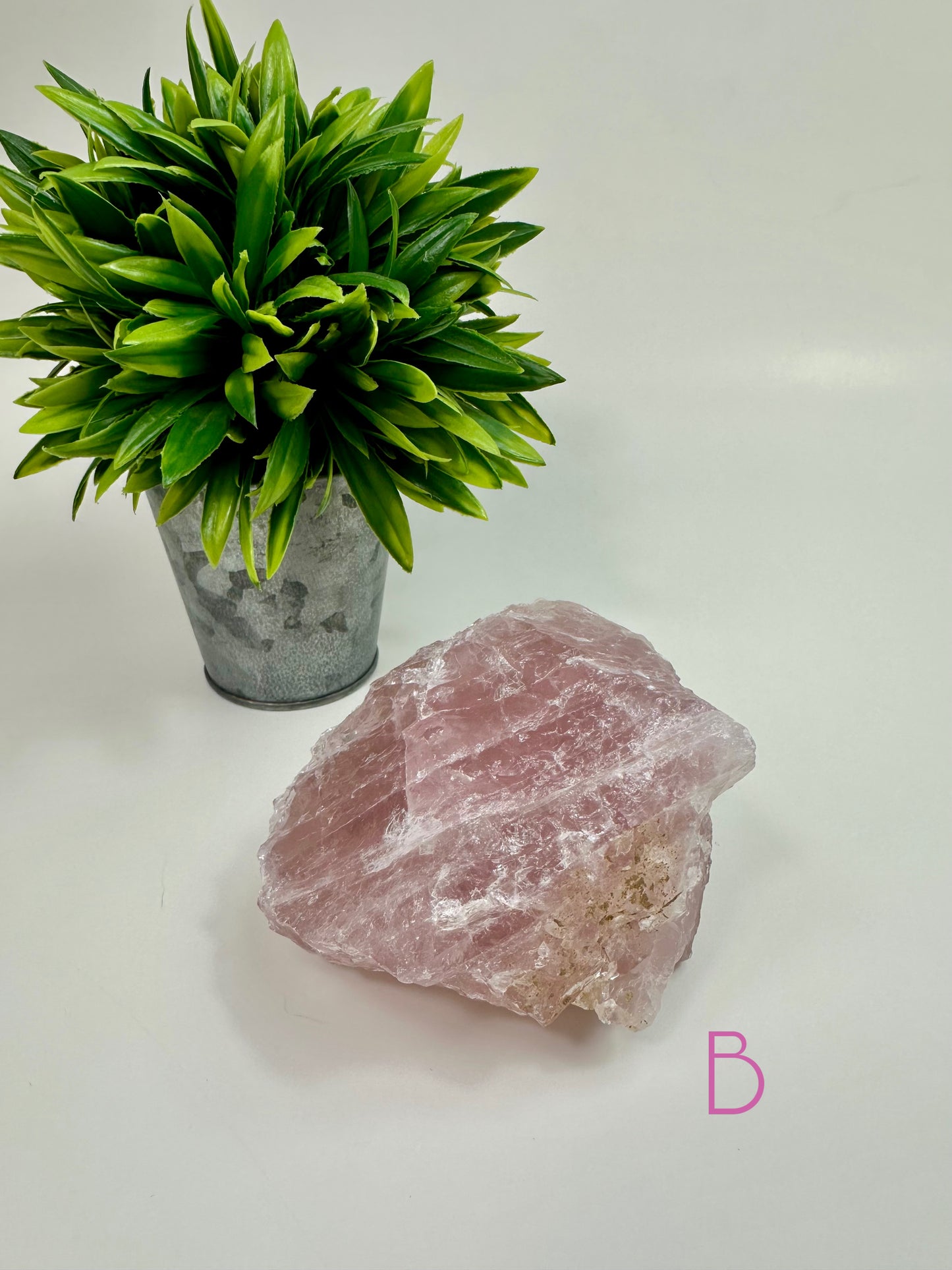 Rose Quartz Raw Specimen B