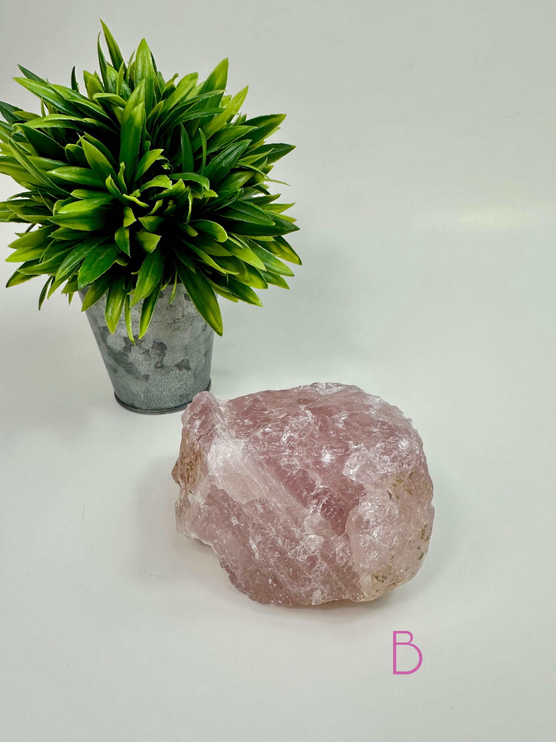 Rose Quartz Raw Specimen B