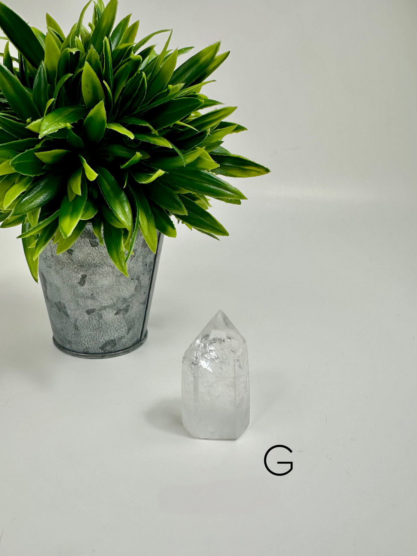 Clear Quartz Tower - G