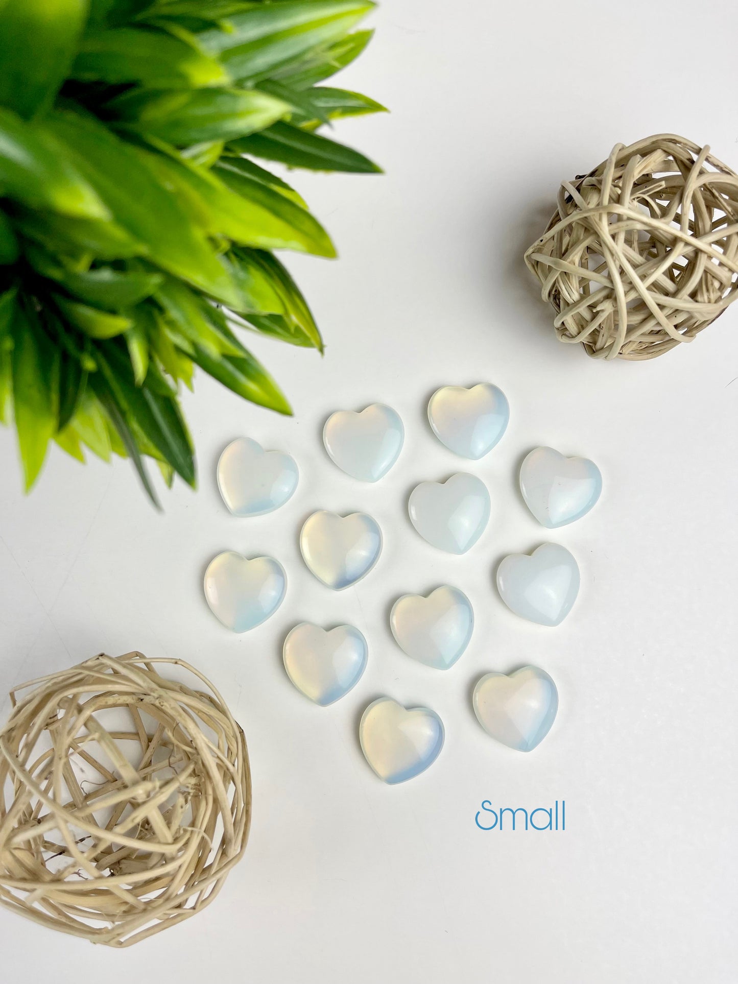 Small Opalite Hearts