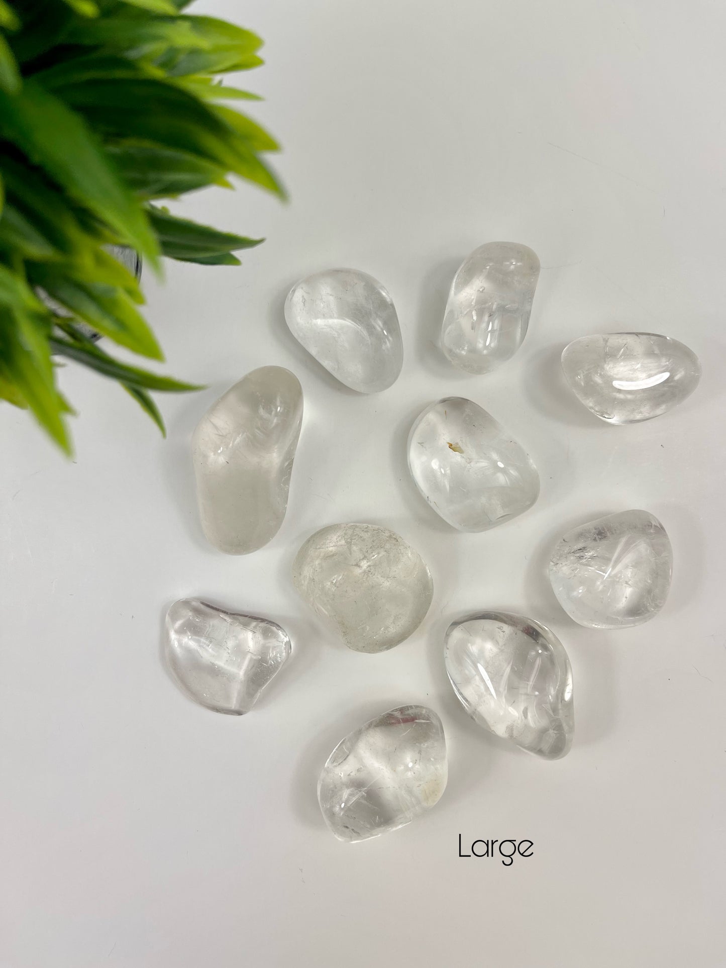 Large Clear Quartz Tumbles