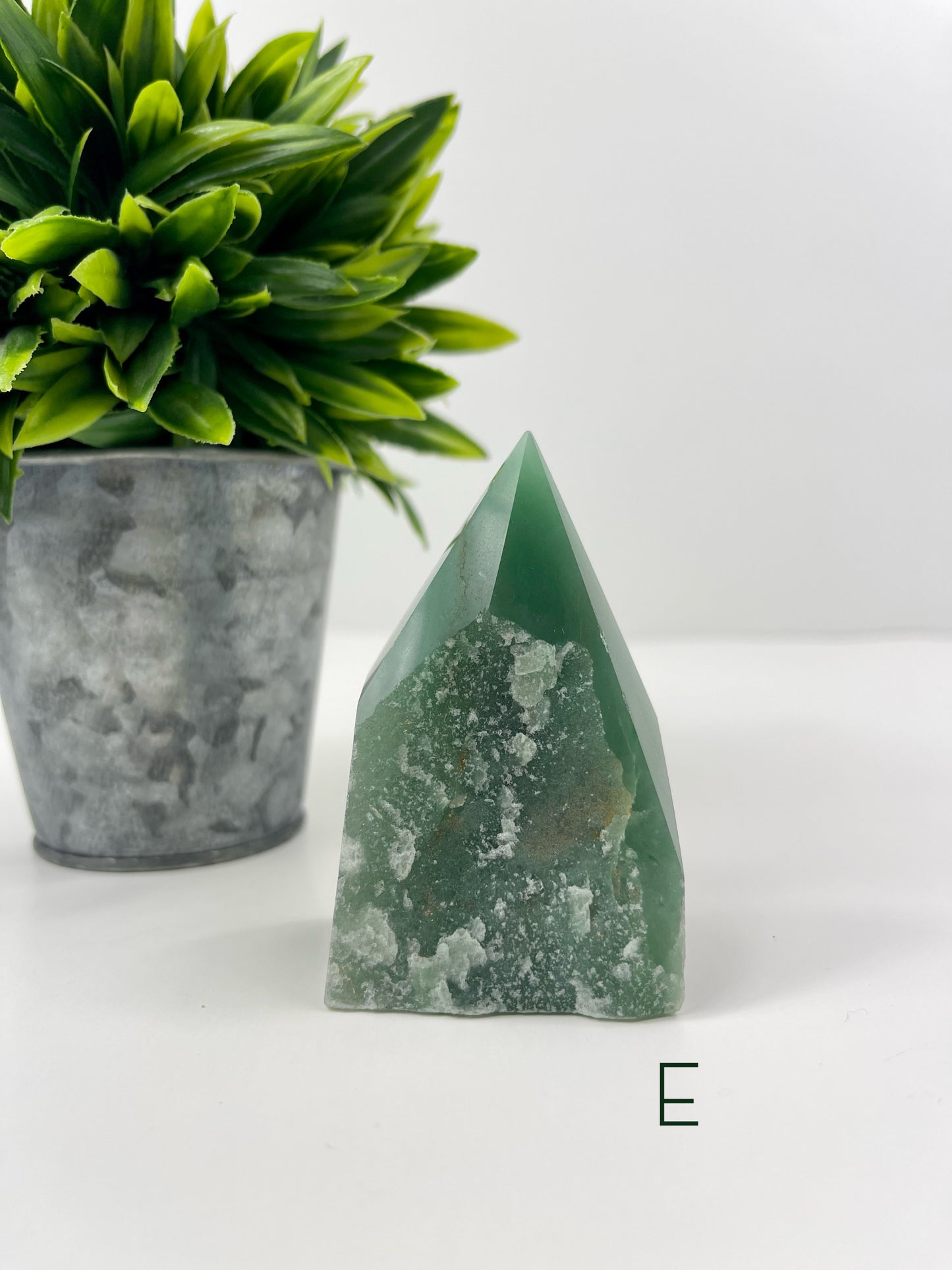 Green Aventurine Half/Half Tower E