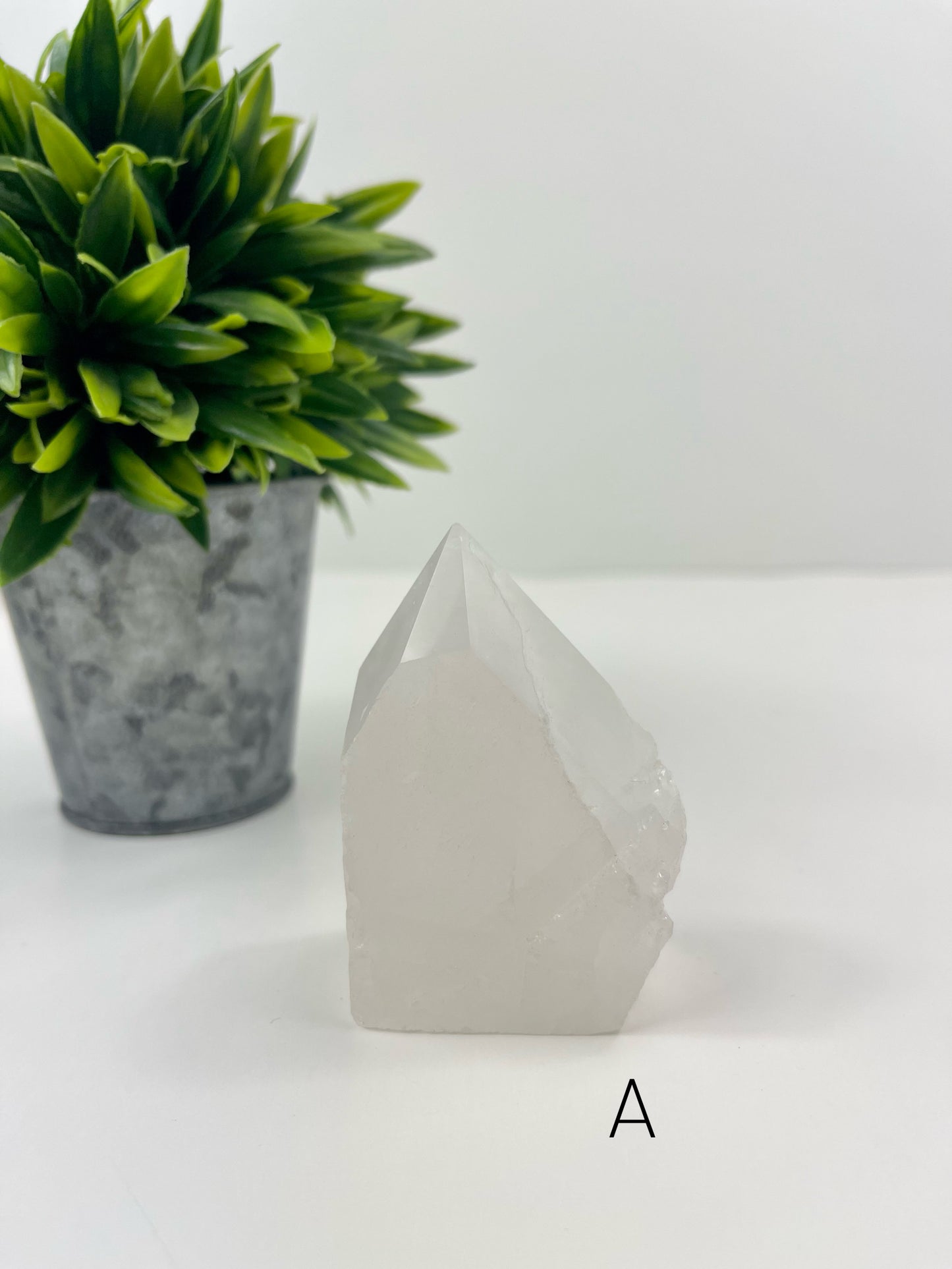 Clear Quartz Raw/Polished Tower A