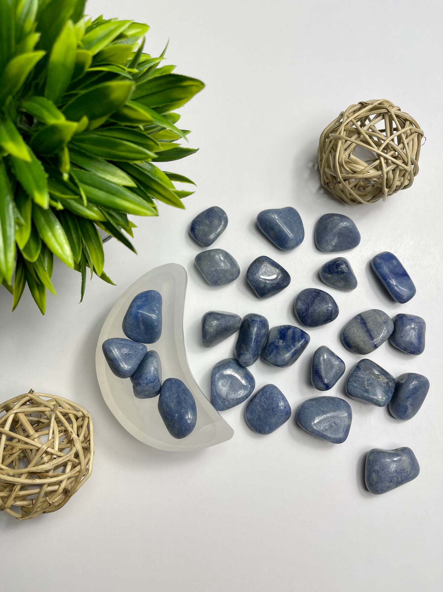 Blue Aventurine Tumbles